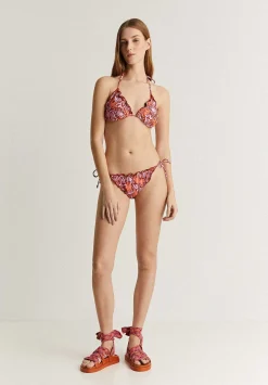 Ruffle Print Bikini-Scalpers Best