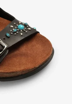 Sandalias Piel Hebilla Tachas-Scalpers Best