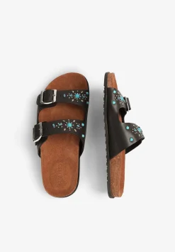 Sandalias Piel Hebilla Tachas-Scalpers Best