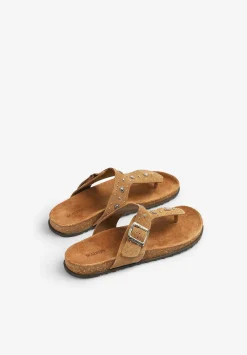 Sandalias Planas Ante Tachuelas-Scalpers Best