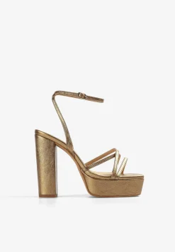 Sandalias Tacon Plataforma-Scalpers Cheap