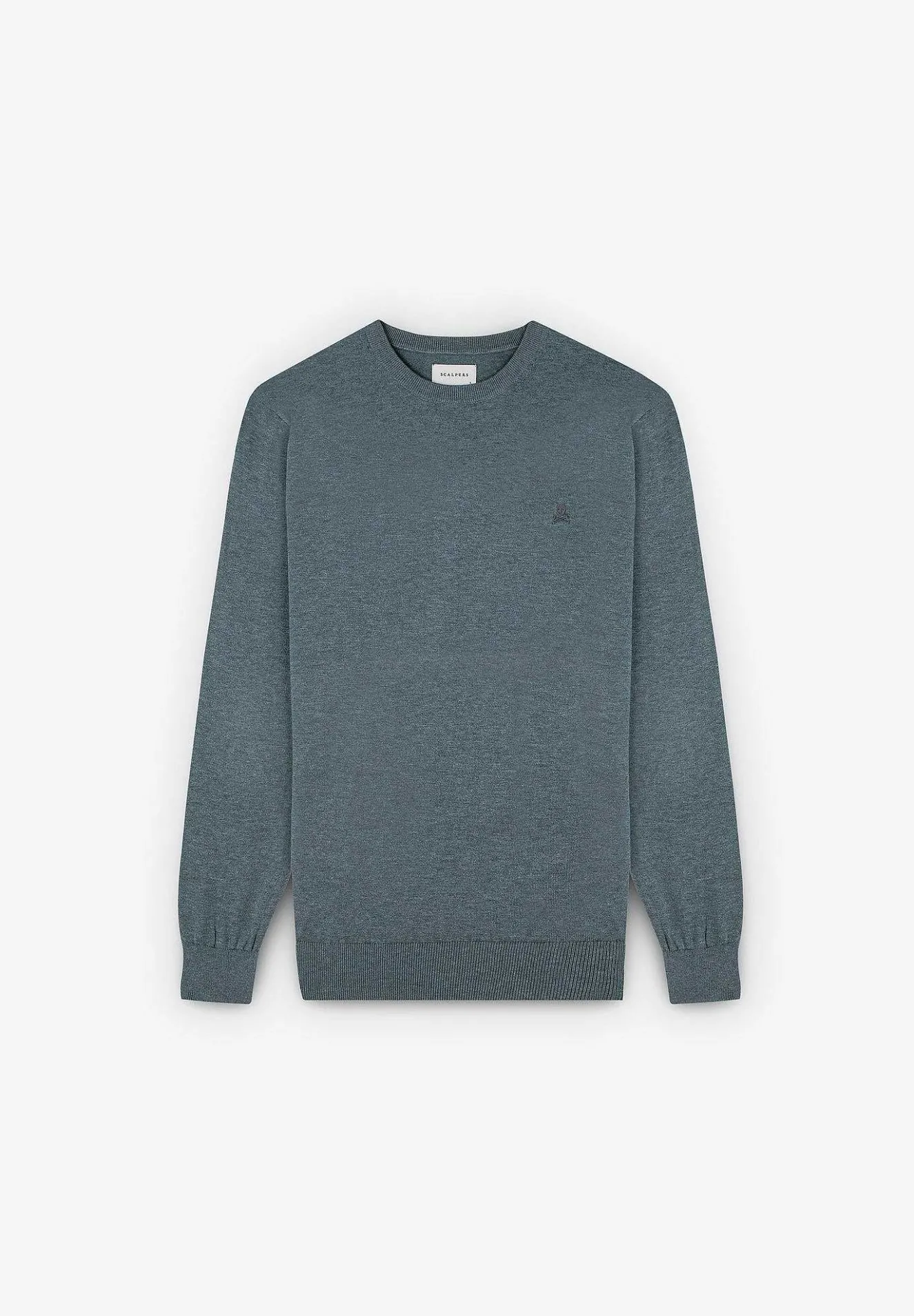 Skull Round Neck-Scalpers Best Sale