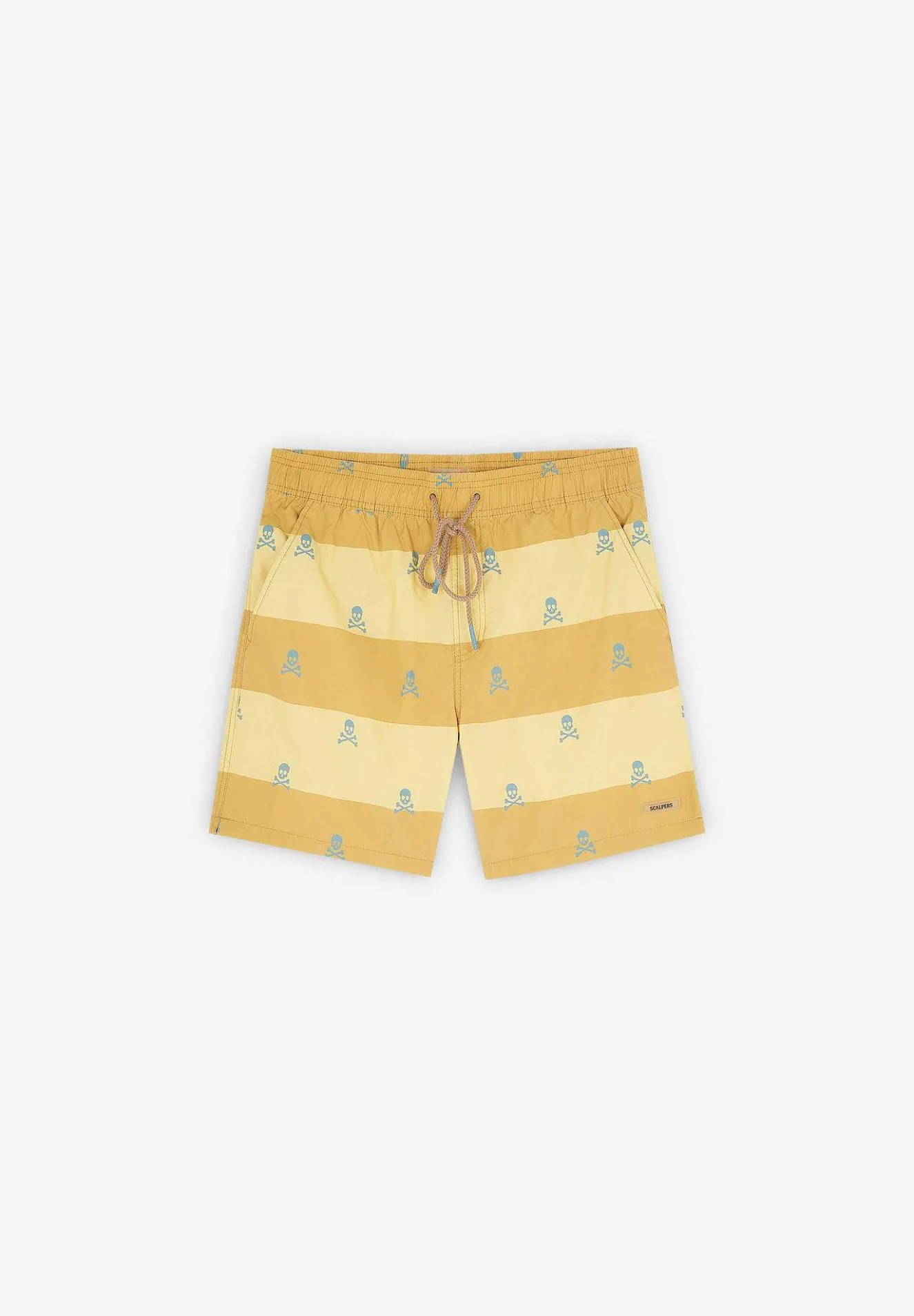 Skull Stripes Swimsuit-Scalpers Shop