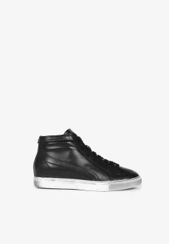 Sneakers Altas Piel-Scalpers Best Sale