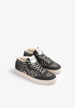 Sneakers Animal Print Glitter-Scalpers Store