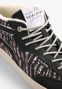 Sneakers Animal Print Glitter-Scalpers Store