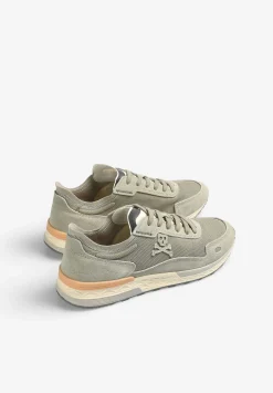 Sneakers Calavera Detalles Ante-Scalpers Sale