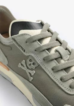 Sneakers Calavera Detalles Ante-Scalpers Sale