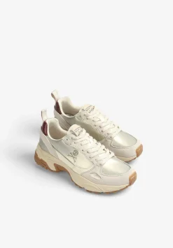 Sneakers Combinada Metalizada-Scalpers Sale