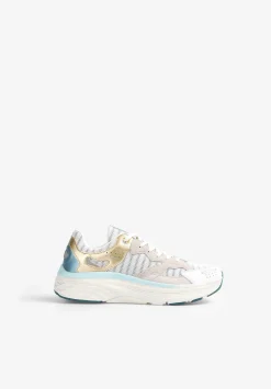 Sneakers Rayas Detalle Metalizado-Scalpers Flash Sale