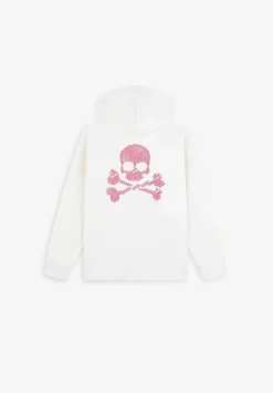 Sudadera Capucha Calavera Glitter-Scalpers Cheap