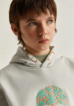 Sudadera Capucha Cordones Decorativos-Scalpers Best Sale