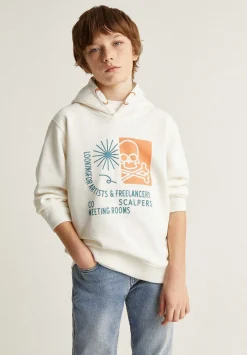 Sudadera Capucha Print Delantero-Scalpers Clearance