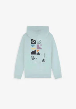 Sudadera Capucha Print Tetris-Scalpers Fashion