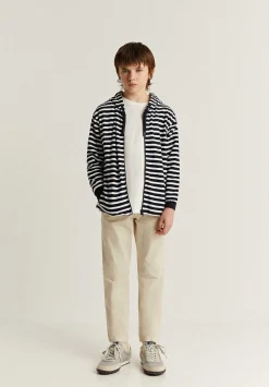 Sudadera Capucha Rayas Cremallera-Scalpers Best Sale