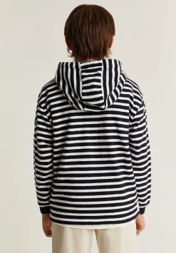 Sudadera Capucha Rayas Cremallera-Scalpers Best Sale