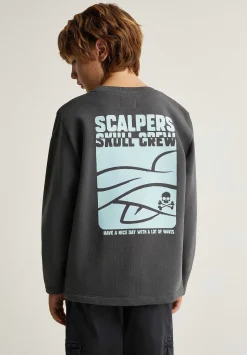 Sudadera Detalle Bolsillo Terry-Scalpers Clearance