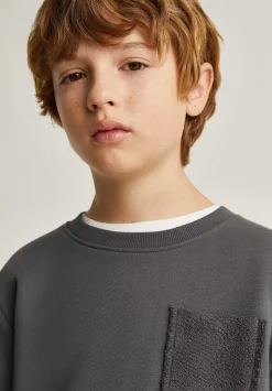 Sudadera Detalle Bolsillo Terry-Scalpers Clearance