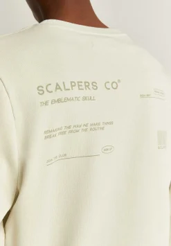 Sudadera Detalle Parche Pecho-Scalpers Cheap