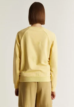 Sudadera Detalle Pespuntes Flores-Scalpers Cheap