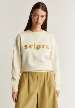 Sudadera Logo Bordado Lurex-Scalpers Sale