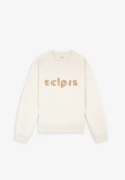 Sudadera Logo Bordado Lurex-Scalpers Sale