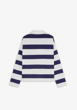 Sudadera Polo Rayas Cordon Cuello-Scalpers Best Sale