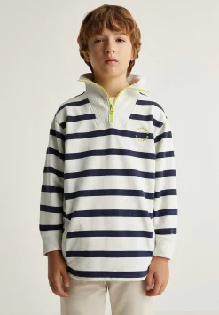 Sudadera Rayas Detalle Cremallera-Scalpers Discount