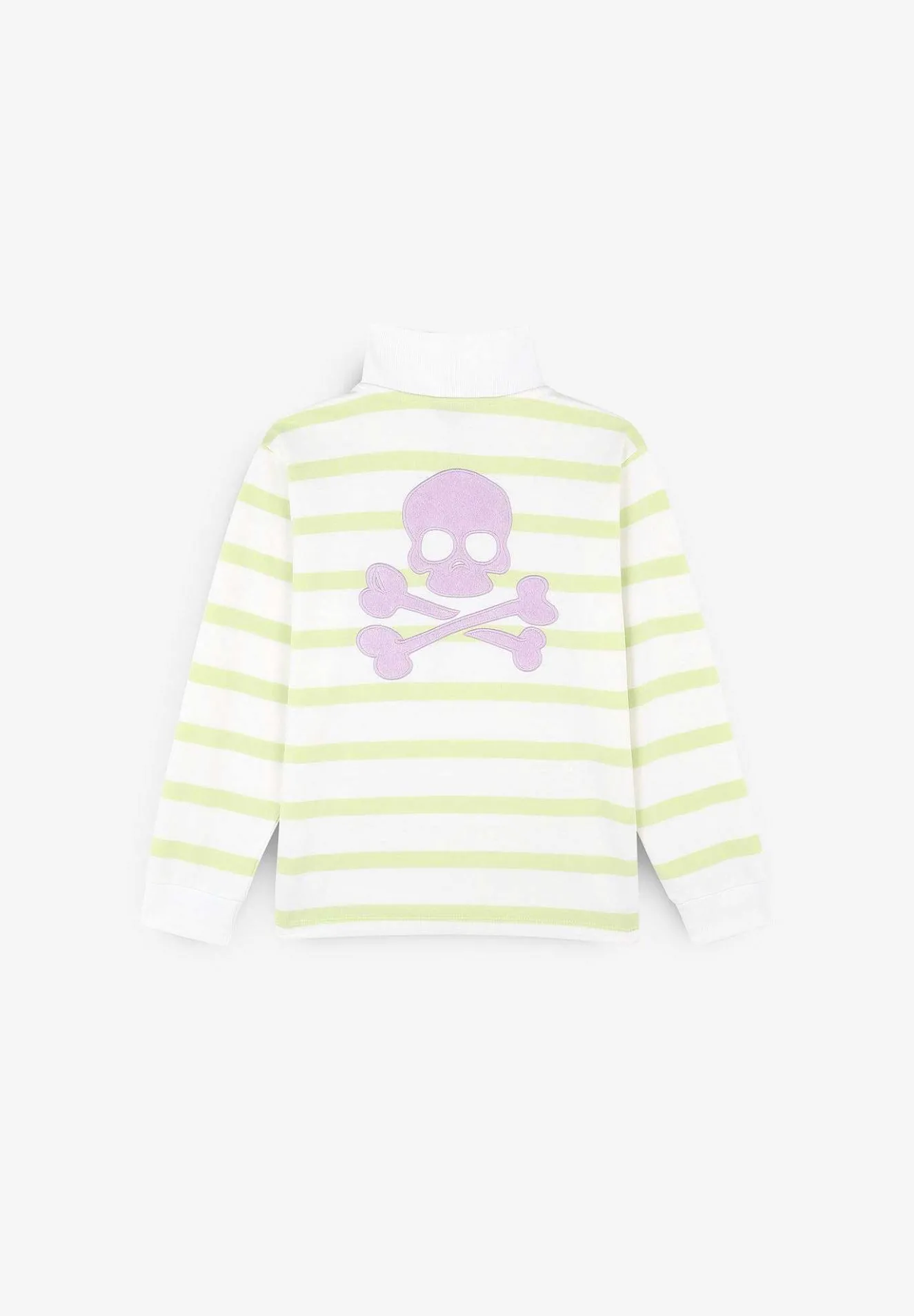 Sudadera Rayas Detalle Cremallera-Scalpers Flash Sale