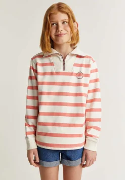 Sudadera Rayas Detalle Cremallera-Scalpers Store