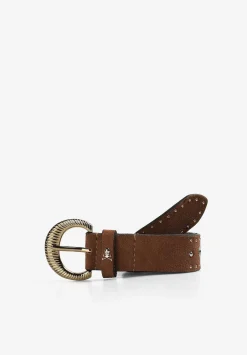 Suede Studs Belt-Scalpers Clearance