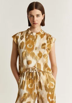 Top Animal Print Cruzado-Scalpers Best Sale