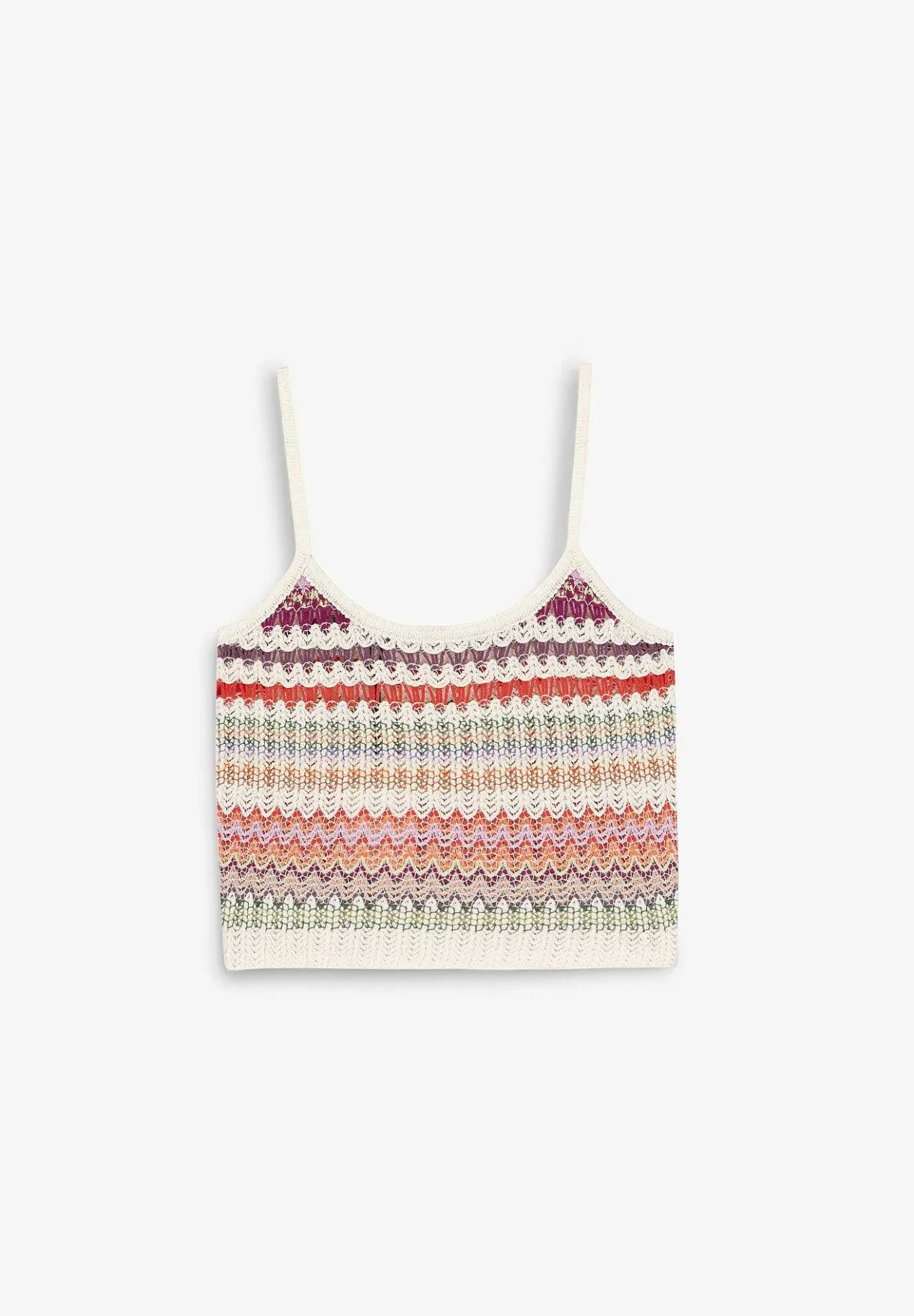 Top Crochet Multicolor-Scalpers Best Sale