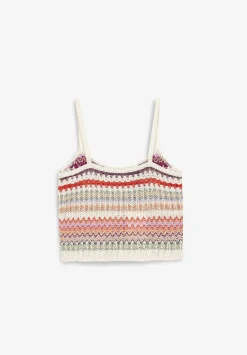 Top Crochet Multicolor-Scalpers Best Sale