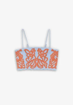 Top Crop Detalles Bordados-Scalpers Hot