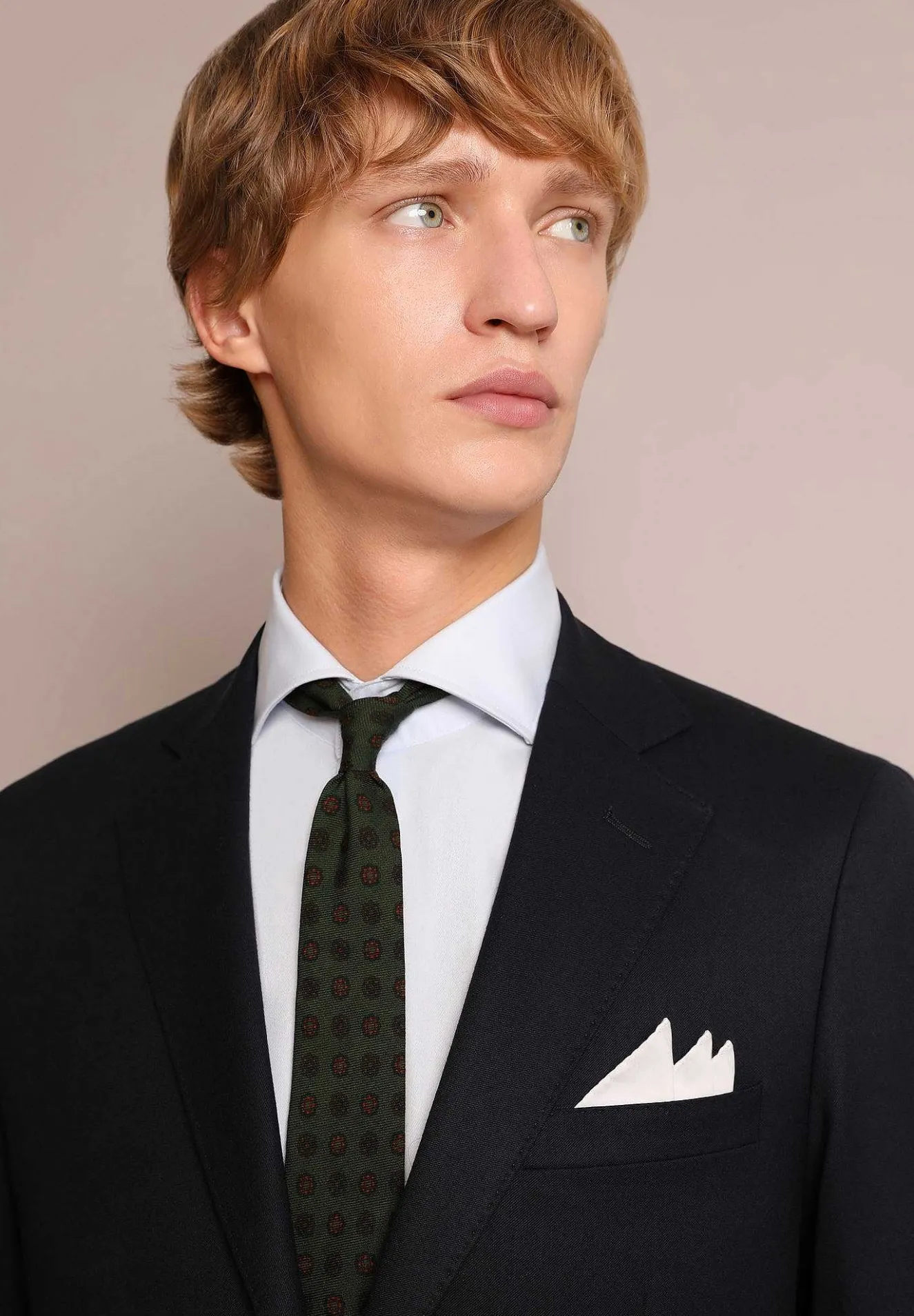Traje Azul Marino Bolsillos Parche-Scalpers Store