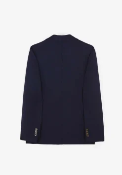 Traje Azul Marino Bolsillos Parche-Scalpers Store