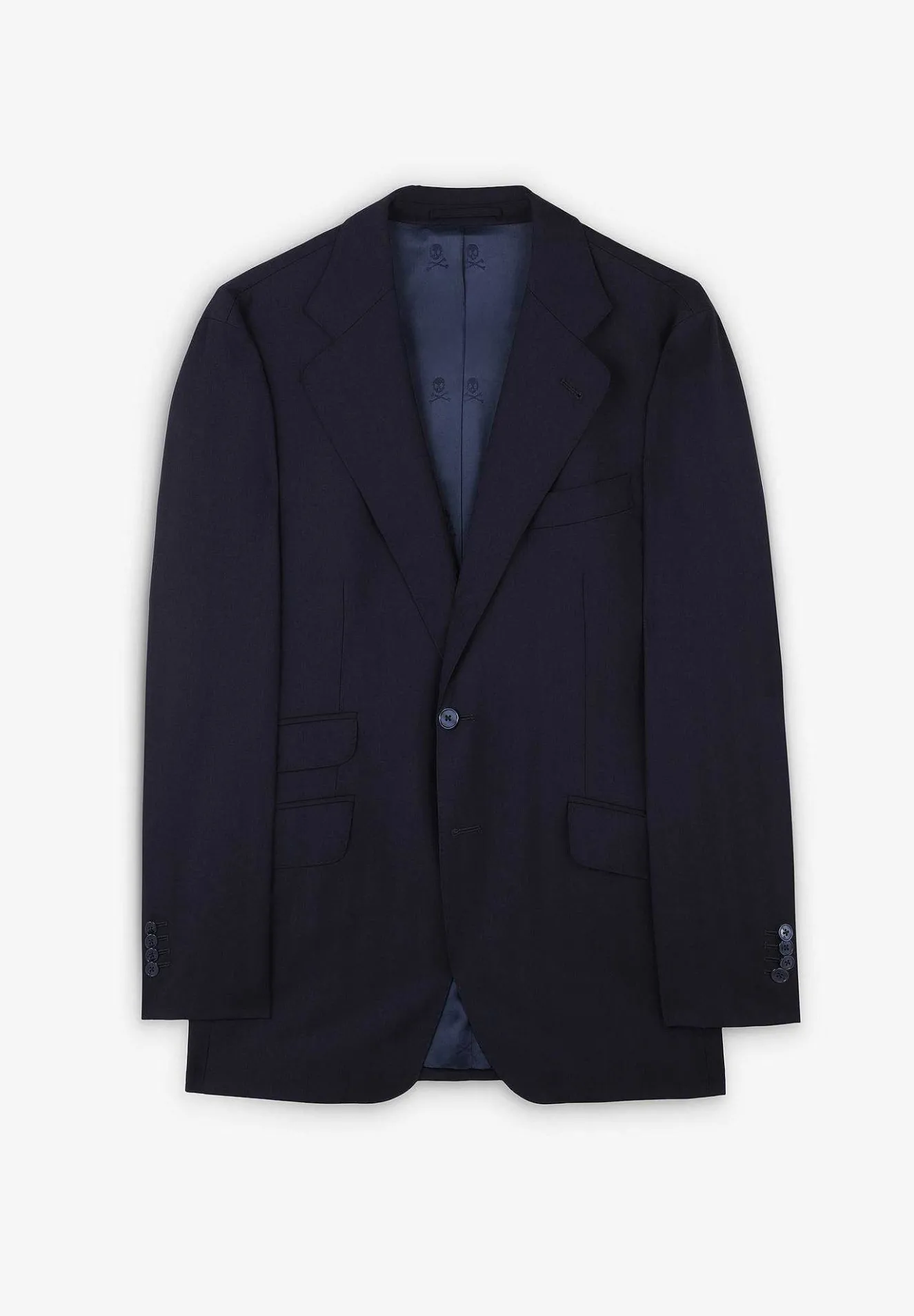 Traje Azul Marino Espiga-Scalpers Clearance