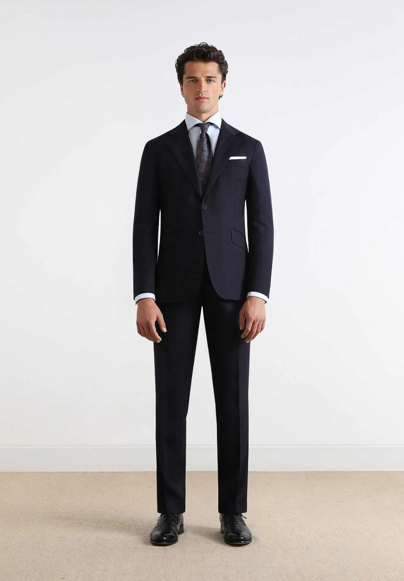 Traje Azul Marino Espiga-Scalpers Clearance
