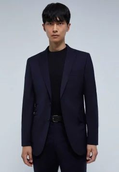 Traje Azul Marino Estructura Bolsillos-Scalpers Best