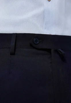Traje Clasico Lana Azul Marino-Scalpers Cheap