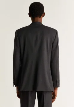 Traje Clasico Lana Gris-Scalpers Cheap