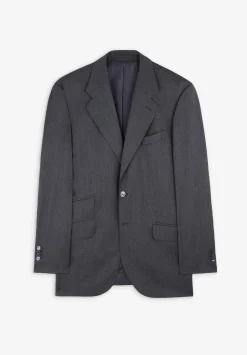 Traje Clasico Lana Gris-Scalpers Cheap