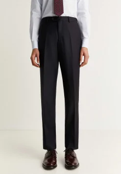 Traje Estructura Azul Marino Lana-Scalpers Cheap