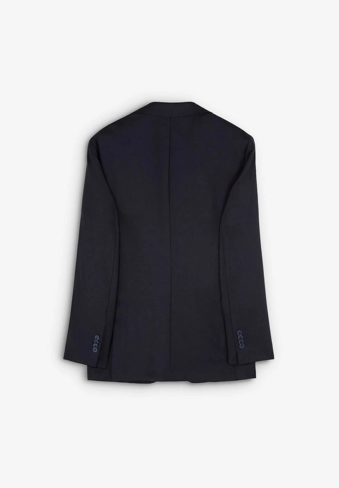 Traje Estructura Azul Marino Lana-Scalpers Cheap