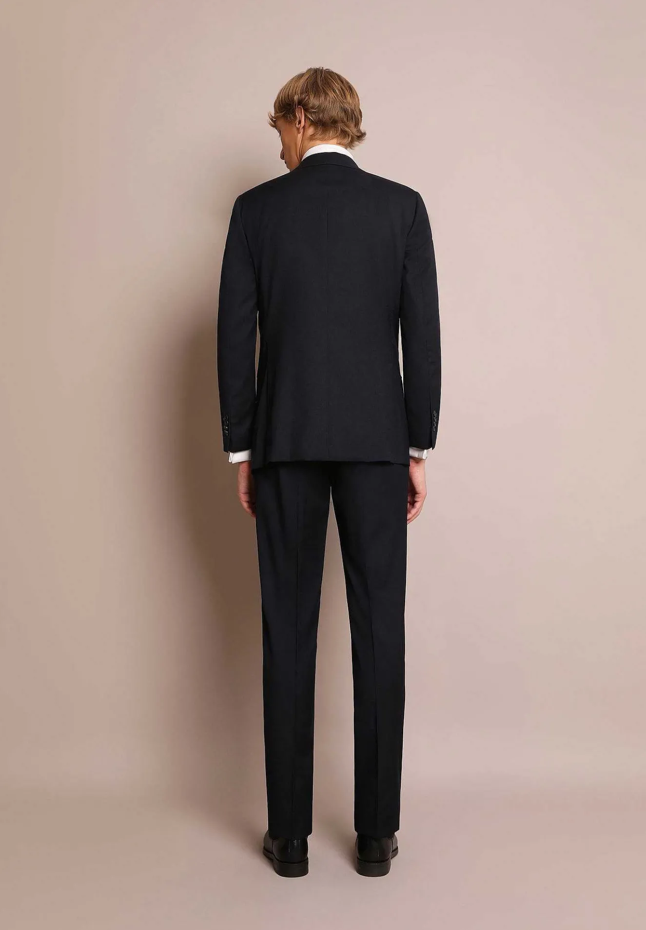 Traje Lana Azul Marino-Scalpers Outlet