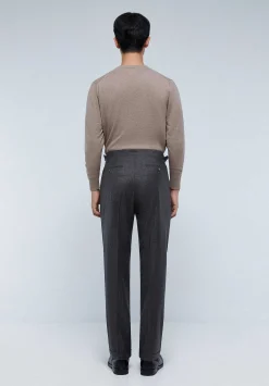 Traje Premium Cuadros Punta De Lanza Gris-Scalpers Best