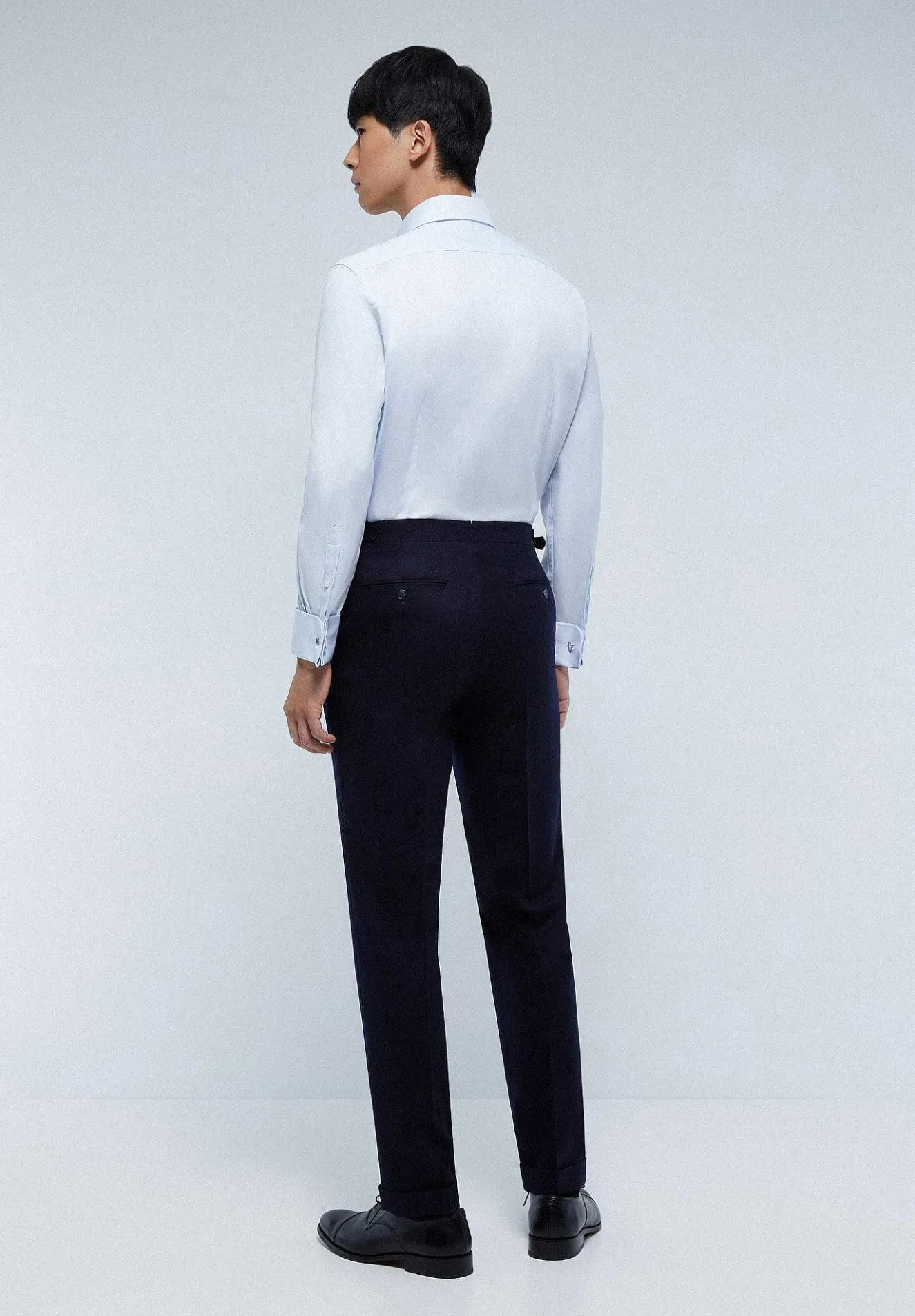 Traje Premium Lana Azul Marino-Scalpers Online