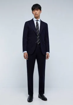 Traje Premium Lana Azul Marino-Scalpers Online