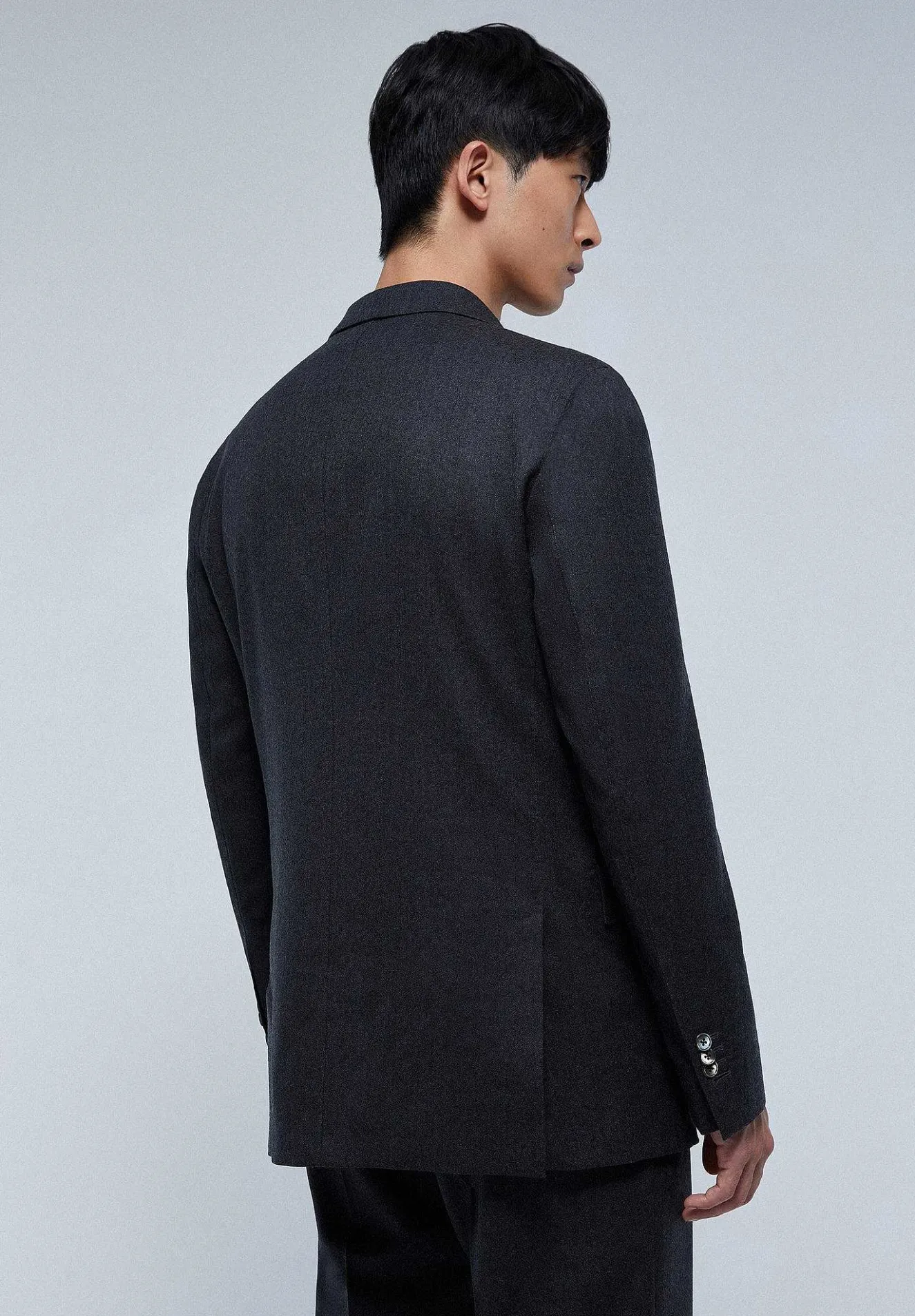 Traje Premium Lana Gris-Scalpers Fashion